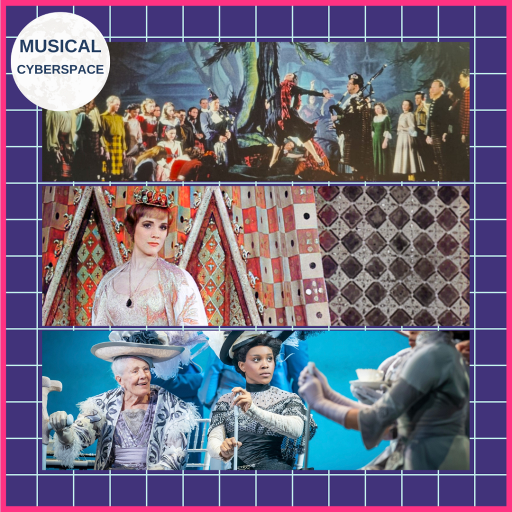 A thrilling dance from BRIGADOON; Julie Andrews in Broadway's original CAMELOT; and Vanessa Redgrave and Amara Okereke in MY FAIR LADY