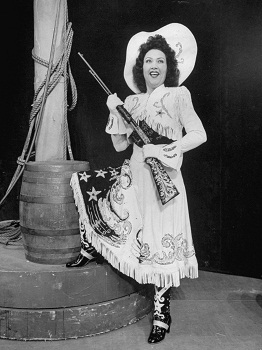 Ethel Merman in ANNIE GET YOUR GUN