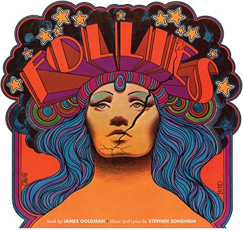 Artwork for the original production of FOLLIES