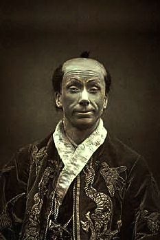 George Grossmith made up as Ko-Ko in THE MIKADO