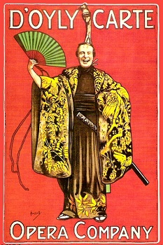 J. Hassal's THE MIKADO illustration