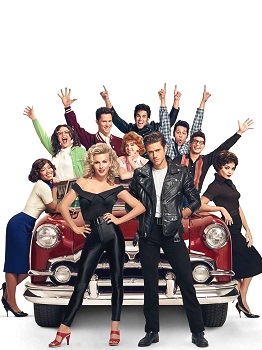 The cast of GREASE: LIVE