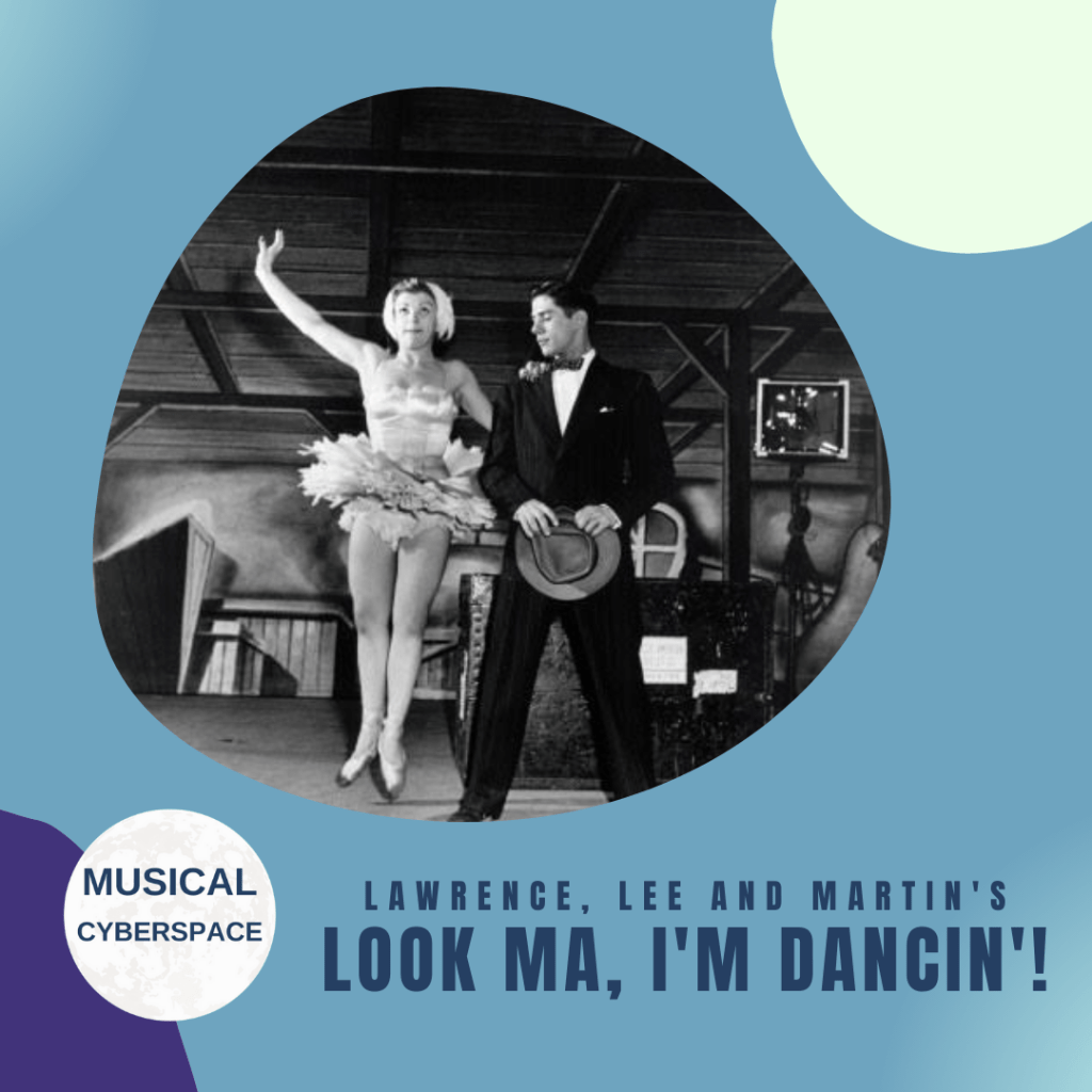 Nancy Walker and Harold Lang in LOOK MA, I'M DANCIN'!