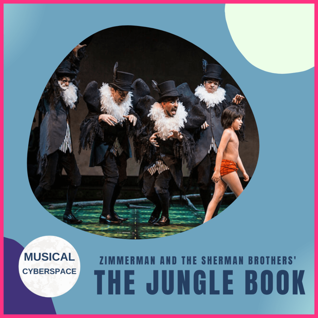 Govind Kumar, Ed Kross, Nehal Joshi, Geoff Packard and Akash Chopra in THE JUNGLE BOOK. Photo credit: Liz Lauren.