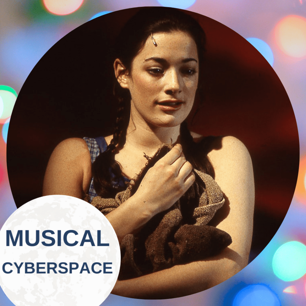 Lottie Mayor as Swallow in the original London cast of WHISTLE DOWN THE WIND. Photo credit: Ivan Kyncl.